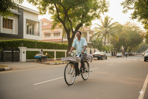 Morning Delivery — More Routes, Zero Fuel